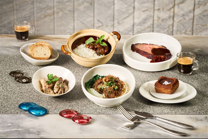 Nespresso「星饗晨宴計劃」以全新主題「環遊世界」打造期間限定早餐體驗，將文化記憶與世界產地風味濃縮於晨間餐桌之上。(圖／Nespresso提供)