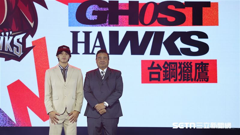 PLG2026-27年選秀會，台鋼獵鷹第1輪第2順位選擇輔仁大學李盛新。（圖／記者劉彥池攝影）