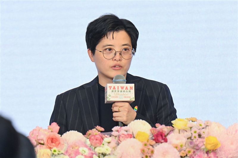 《臺灣漫遊錄》作家楊双子（圖／行政院提供）