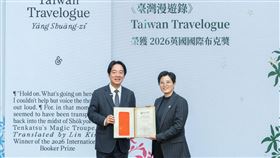 總統賴清德出席「讓世界讀到臺灣—臺灣文學外譯的花開時節」交流會暨微型展（圖／總統府提供） 