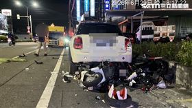 高雄,高雄市,越南籍,騎士,妻子,事故,幼女,妻女,車禍,死亡,路竹。（圖／翻攝畫面）