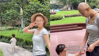 31歲網紅淋巴癌3期剃頭半年　曬最新病況