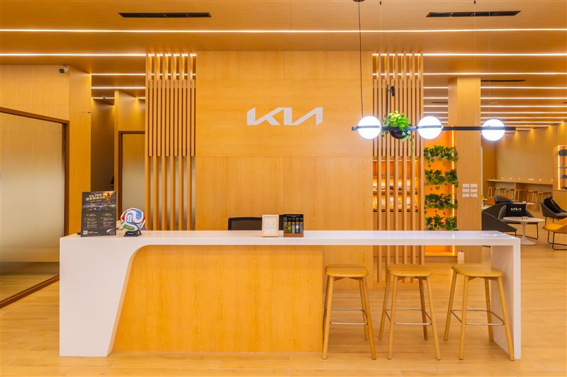 斥資近4,000萬元打造全新Kia嘉義3S展示服務中心。（圖／Kia提供）