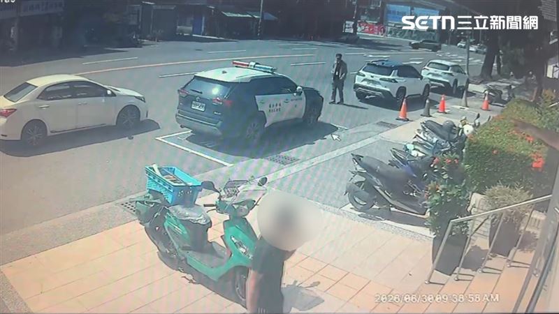 友人得知後,要前往派出所探視,竟發現22歲殷姓友人也是交通肇事逃逸通緝犯。(圖/翻攝畫面)