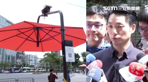 遮陽傘廠商免費送藏貓膩？簡舒培揭疑點