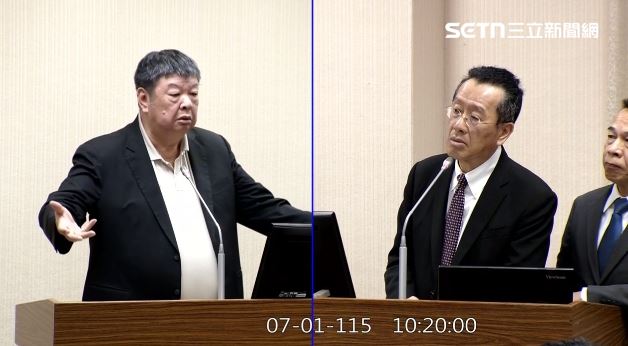 陳雪生質詢國防部長顧立雄（圖／翻攝畫面）