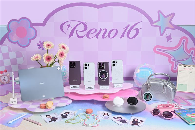 Reno16系列上市同步推出OPPO Pad 5柔光版以及OPPO Enco Air5系列主動式降噪耳機