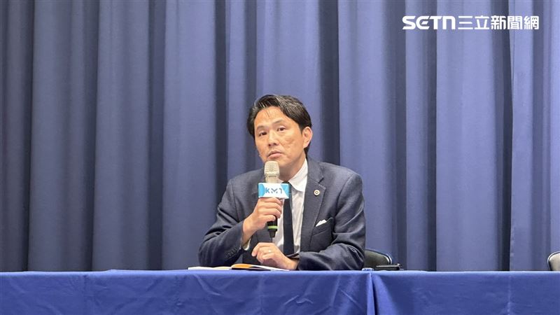 陳以信在中常會後接受媒體聯訪（圖／記者詹宜庭攝影）