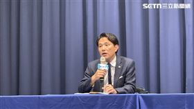 陳以信在中常會後接受媒體聯訪（圖／記者詹宜庭攝影）