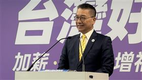 民進黨秘書長徐國勇出席2026地⽅選舉政績暨共同政⾒發布記者會（圖／記者劉秀敏攝影）