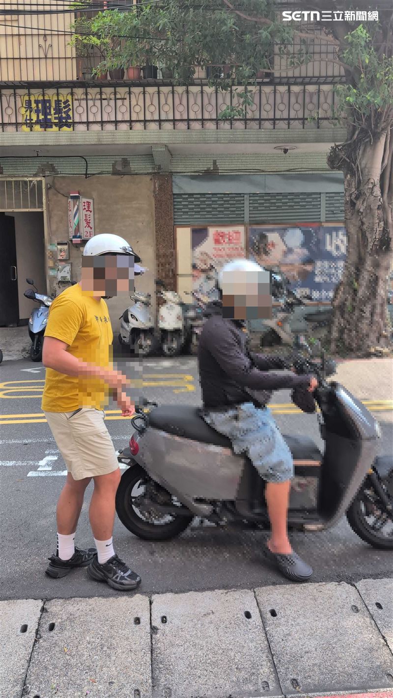 Uber北投機車載客民眾真的叫到了。(圖/民眾提供)