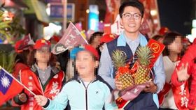 萬美玲,里長,佀廣洋,國民黨,陳信棠（圖／翻攝自陳信棠臉書）