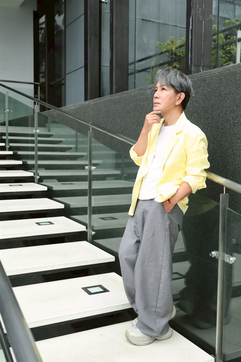 梵緯已財富自由。(圖/記者田俊彥攝影)