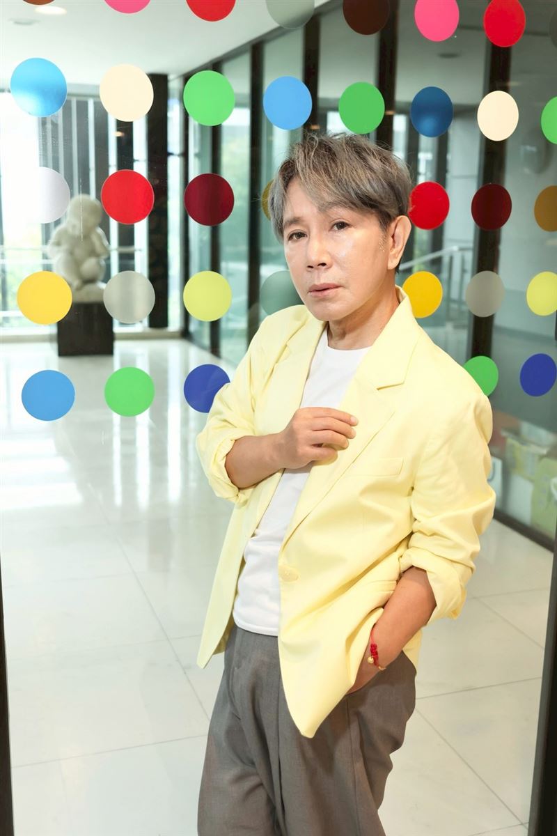 梵緯認為每個藝人不工作的話,都可以當好朋友。(圖/記者田俊彥攝影)