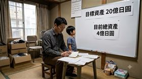 40歲狂男「虐待式省錢」滾出8千萬資產（示意圖／AI製圖）