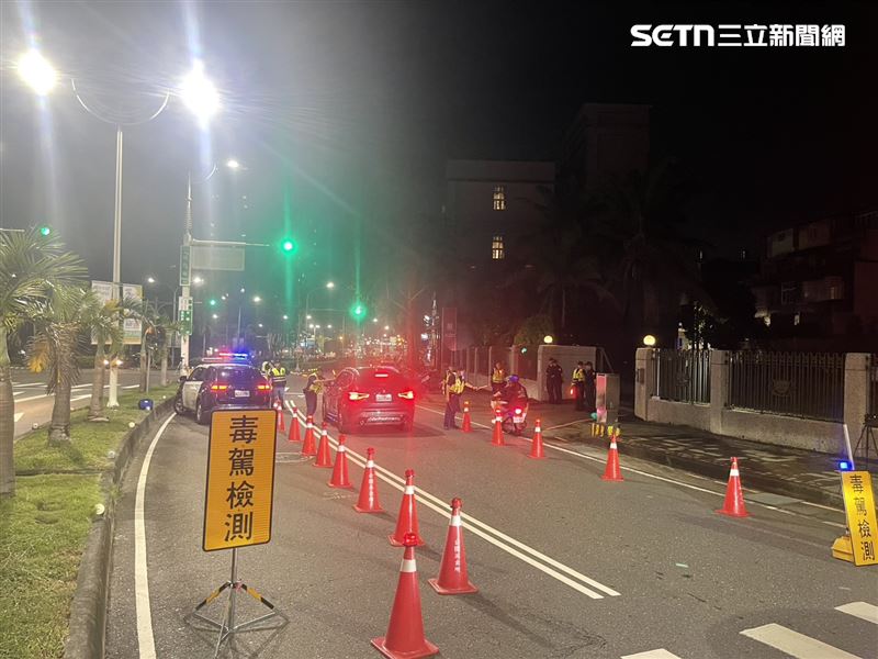 依托咪酯升一級毒品！嘉市警動員80警力封閉路檢，強力掃蕩毒酒駕駛。（圖／翻攝畫面）