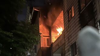 基隆深夜火警！住宅火舌竄1人無呼吸心跳