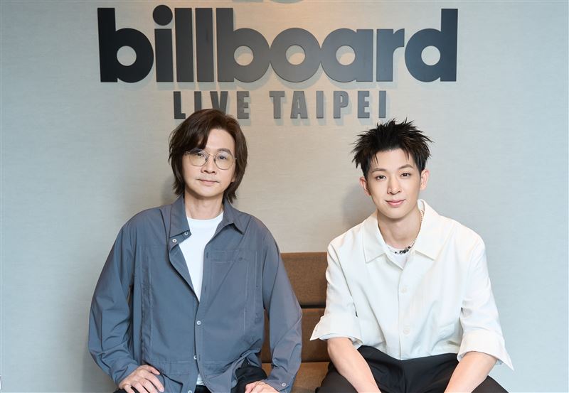 林隆璇(左)將合體林亭翰(右)舉辦演唱會。(圖/Billboard Live TAIPEI提供)