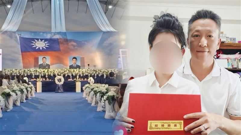 2飛官亡…過俊男妻「登記僅1年」淚崩發聲