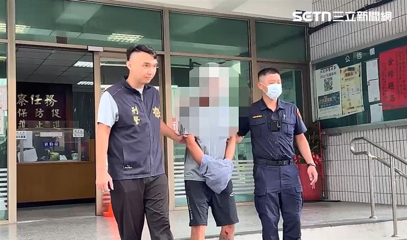 林男撞死人肇逃,逃亡5小時後遭警方逮捕,全案依肇逃、過失致死等罪嫌移送偵辦。(圖/翻攝畫面)