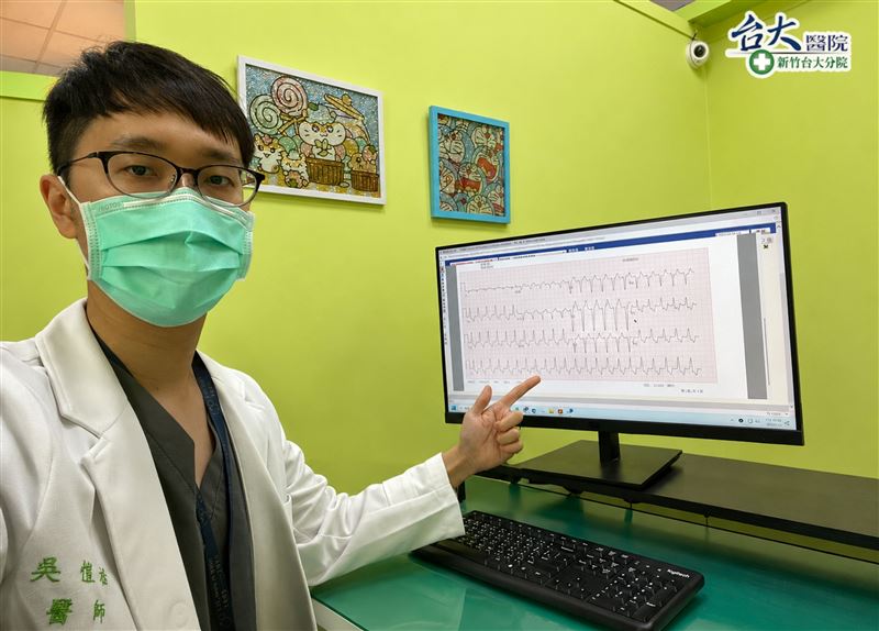 4歲女童腹痛嘔吐竟非腸胃炎，猛爆性心肌炎1小時內惡化。（圖／新竹臺大分院提供）