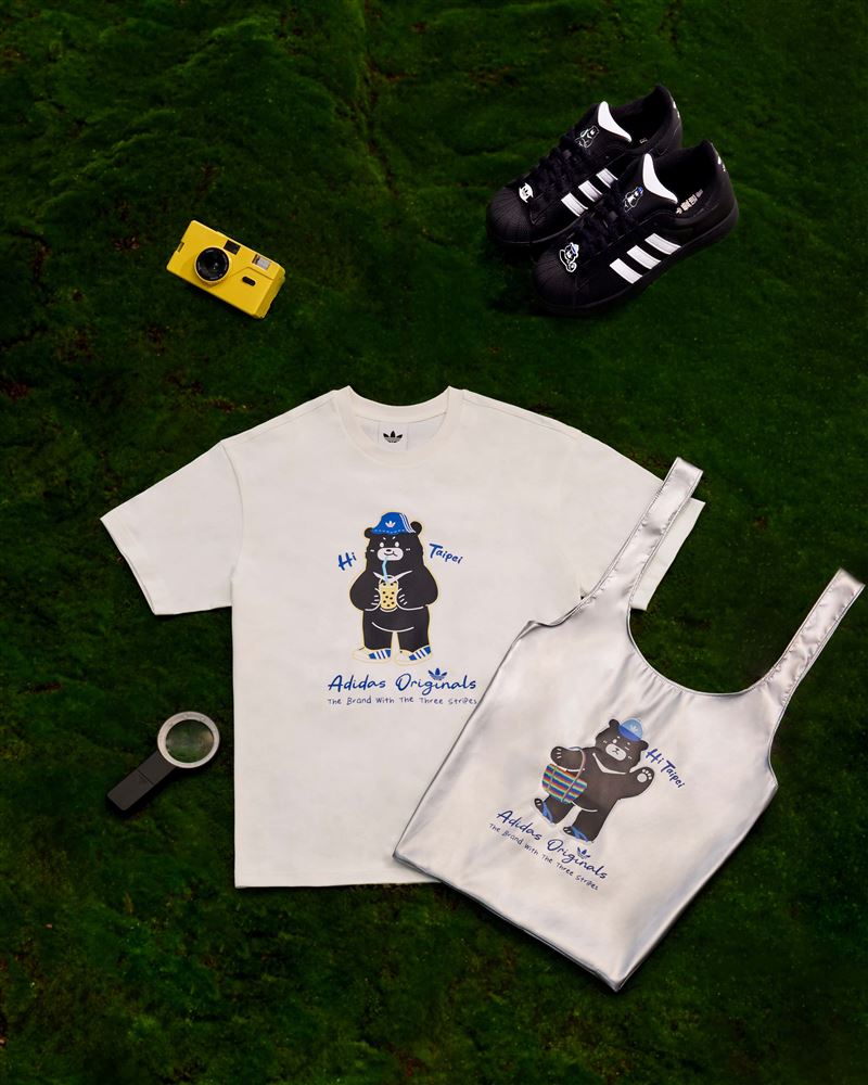 adidas Originals有BEAR來！城市限定黑熊系列。（圖／品牌業者提供）
