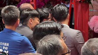 賴清德促檢討淹水　殷瑋、蔣萬安咬耳朵