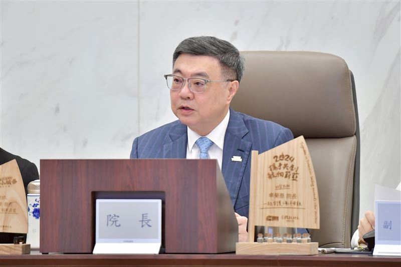 行政院長卓榮泰今（2）日主持行政院會。（圖／行政院提供）