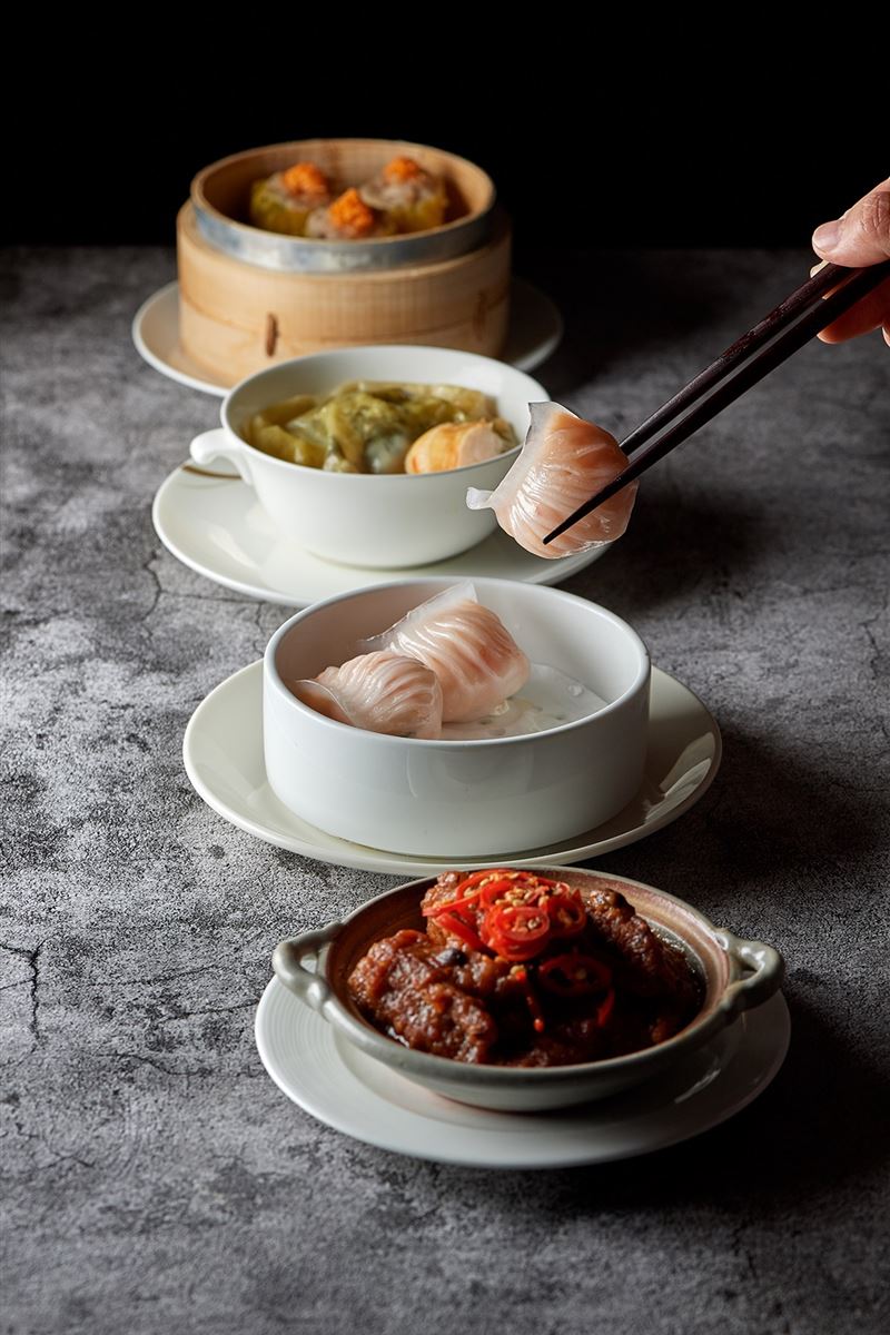 台北美福大飯店潮粵坊餐廳即日起每週日早上九點,推出「嘆早茶」活動。(圖/飯店旅宿業者提供)