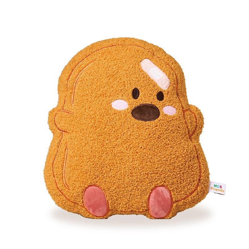 MOS Friends雞塊小弟造型抱枕。（圖／品牌業者提供）