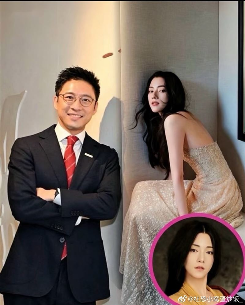 霍啟山近期傳出將和混血女星娜然結婚。(圖/翻攝自微博)