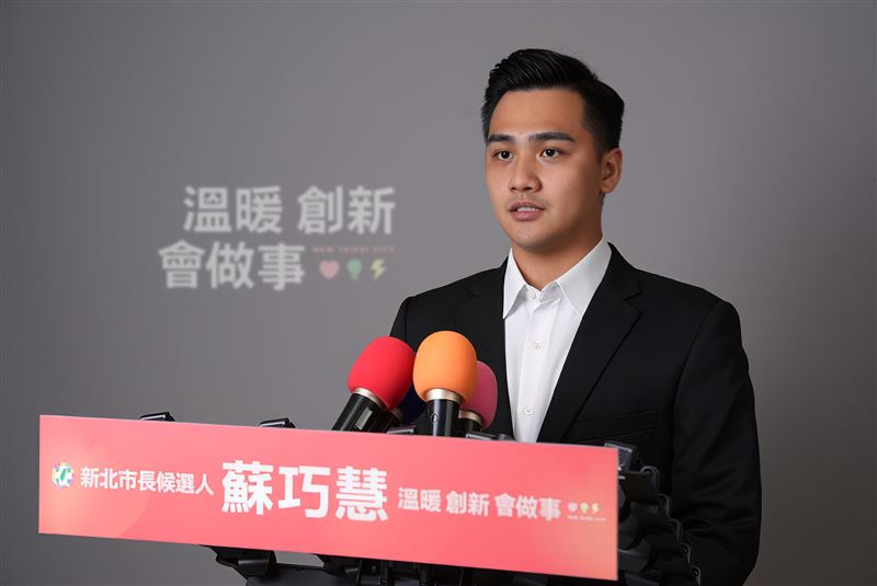 蘇巧慧競選辦公室發言人馬亨亨・夷將（圖／蘇巧慧競辦提供）