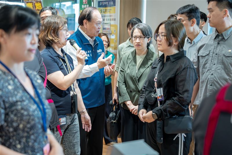 副總統蕭美琴赴南投視導2026城鎮韌性演練（圖／總統府提供）