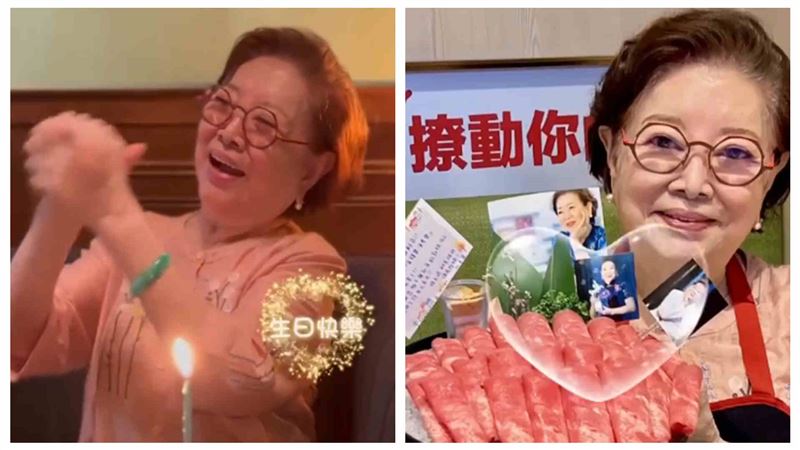 陳淑芳露面過壽 活力十足竟已87歲吐心聲