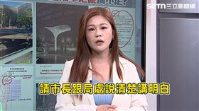 洪婉臻強調，有圖、有樹的身分證字號及位置圖，更有這個前後對照圖，「婉臻都準備給你了，哪裡不瞭解？請市長跟局處說清楚講明白」。（圖／台灣ON AIR）