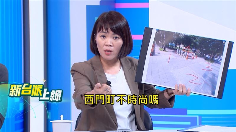 簡舒培不滿問，西門町不時尚嗎？（圖／翻攝新台派上線）