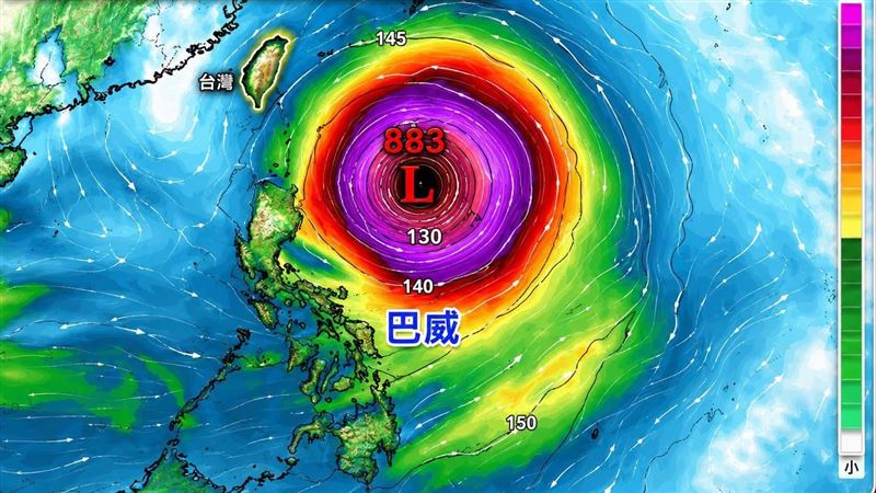 巴威爆發性增強!「恐怖怪獸」最新路徑曝