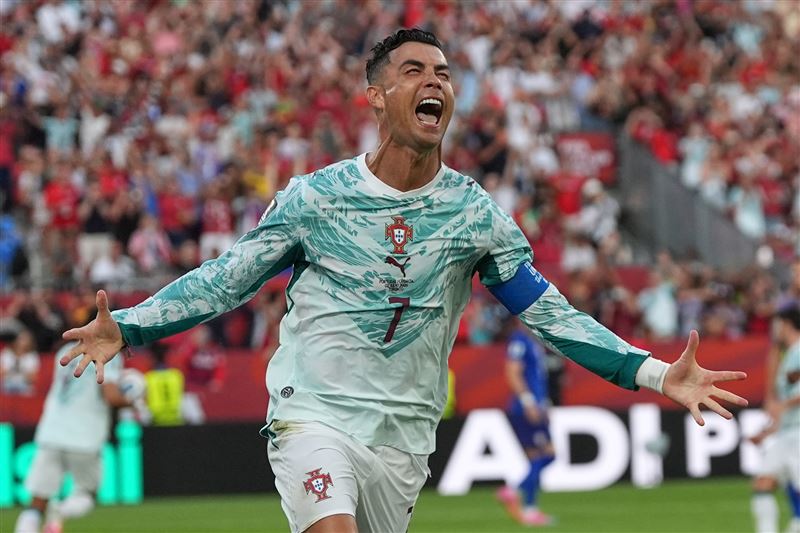 「C羅」羅納度(Cristiano Ronaldo)。(圖/美聯社/達志影像)