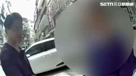 北市莊姓車手面交時遭活逮，身上還被搜出安非他命及折疊刀。（圖／翻攝畫面）
