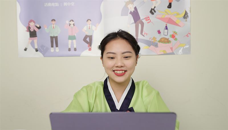 文化大學設有全台私校唯一韓文系,與韓國54所大學及學術機構密切合作,培育韓語專業人才,深化國際交流與語言實力。(圖/中國文化大學提供)
