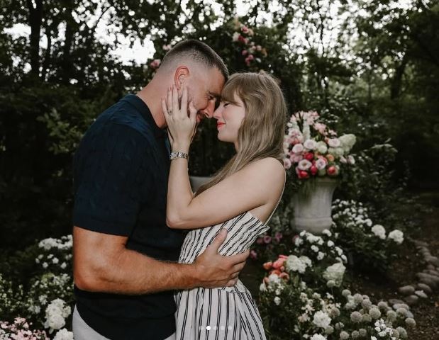 泰勒絲凱爾西結婚了！泰勒絲竟說老公是她的「業力」，理由曝光感動全世界。（圖／翻攝自IG @taylorswift）