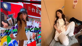 李多慧累垮癱坐椅子　「張嘴入睡」全被拍