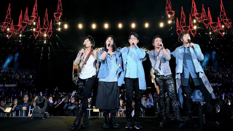 五月天重返台北大巨蛋開唱。(圖/翻攝自五月天臉書)
