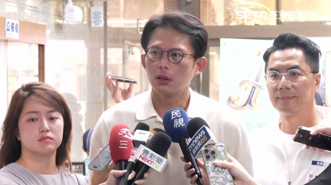 黃國昌控梁文傑赴中期間喝醉，倒在飯店大廳。梁文傑本日也發聲闢謠。（圖／翻攝畫面）