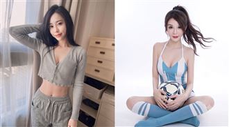 陪粉絲瘋世足　SWAG美女主播辣曬比基尼