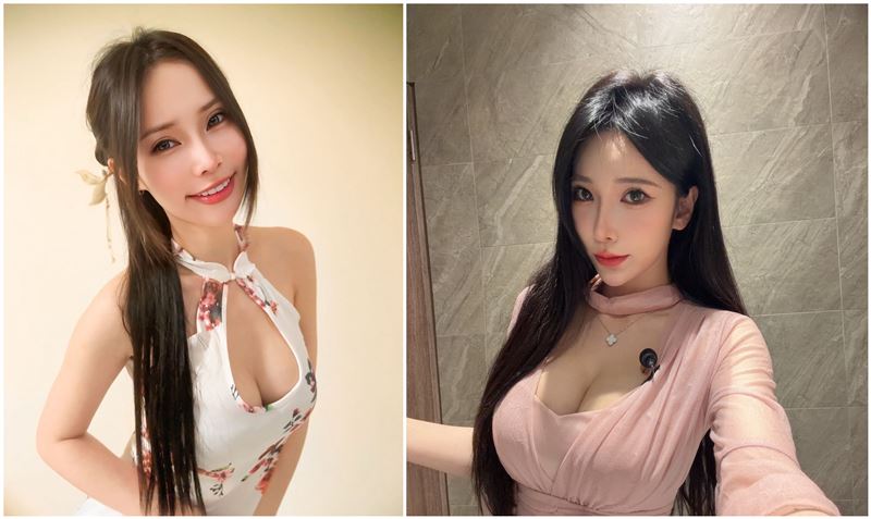 網紅 KK 桃子(左)、Yunas(右)將於世足賽期間接力,陪球迷見證每場精彩對決。(圖/SWAG提供)
