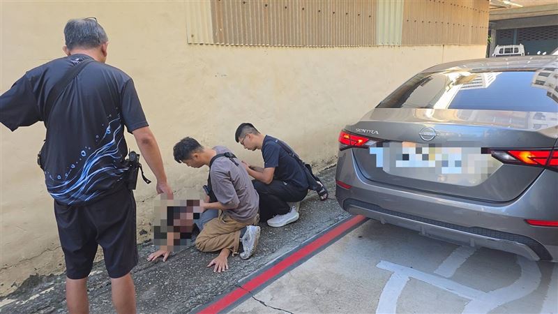 涉案人薛姓男子落網。(圖/翻攝畫面)