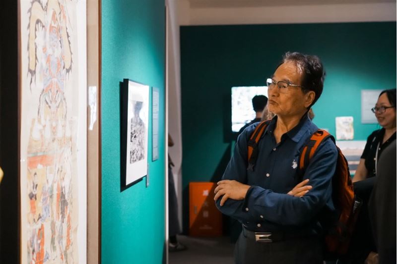 生死與宗教話題是本次展覽重點之一。(圖/翻攝自國立歷史博物館 National Museum of History粉絲專頁)