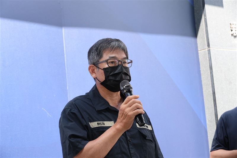 洪都拉斯原本不想到場送別傅子純。(圖/記者鄭孟晃攝影)