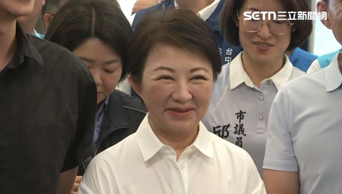 盧秀燕出席國民黨台中小組長授證（圖／翻攝畫面）